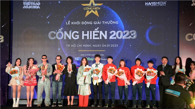 Giải thưởng Cống hiến năm 2023 lần đầu tiên vinh danh vận động viên thể thao (4/1/2023)